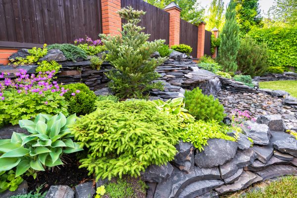 Stone Garden Installation in De Pere