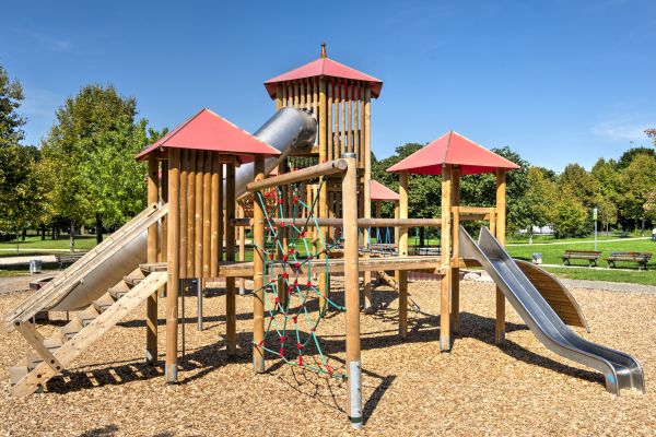 Playground Mulching Service in De Pere