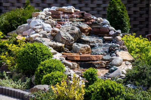 River Rock Landscaping in De Pere