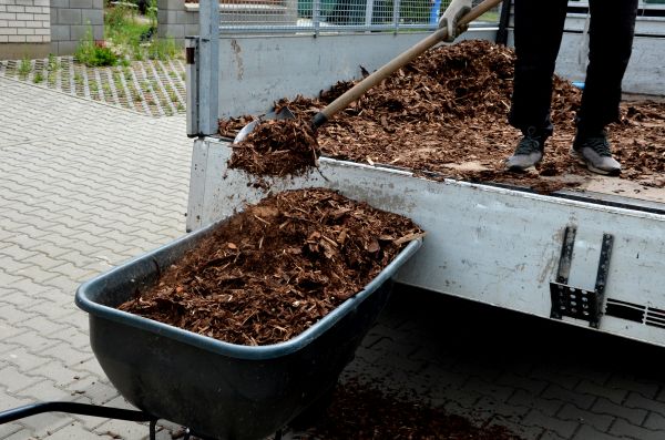 Playground Mulch Delivery in De Pere