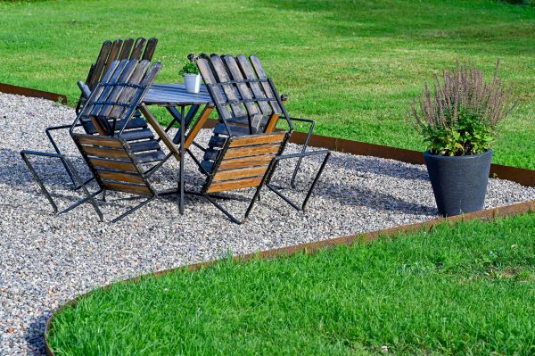 Metal Edging Installation in De Pere