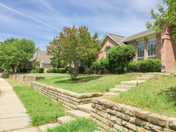 Sloped Yard Landscaping in De Pere